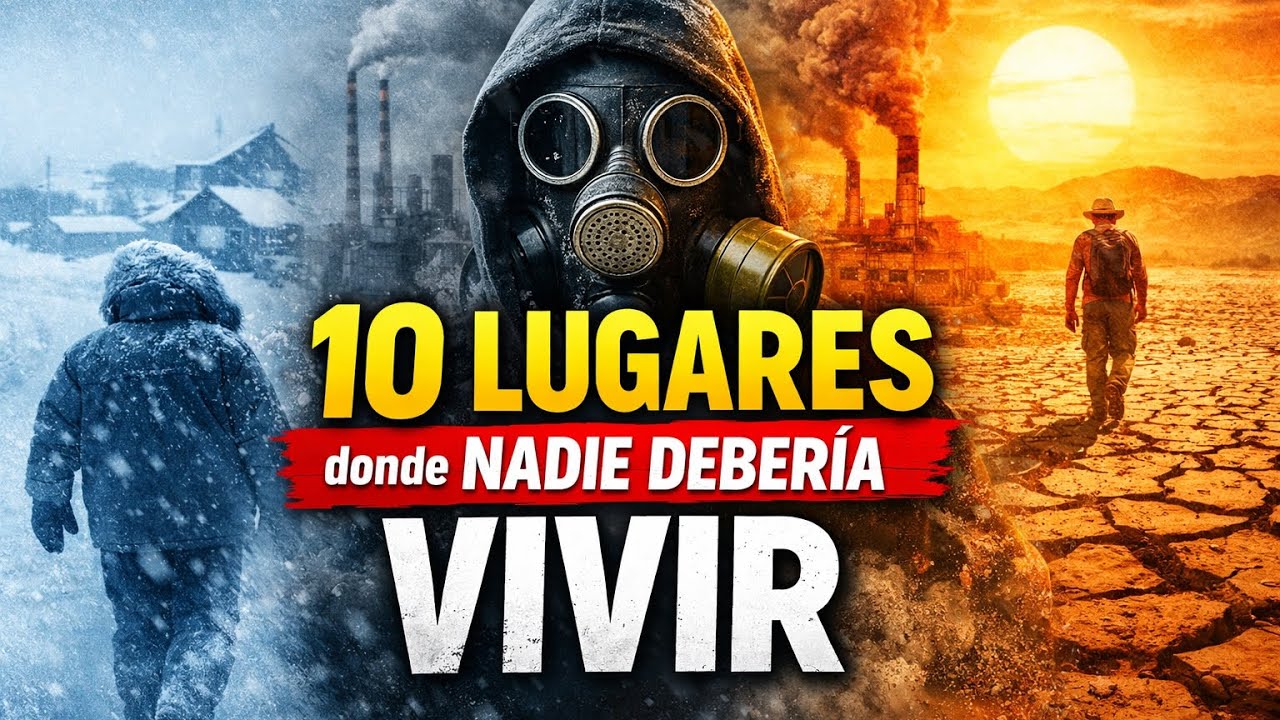 10 lugares del mundo donde nadie debería vivir… pero vive gente