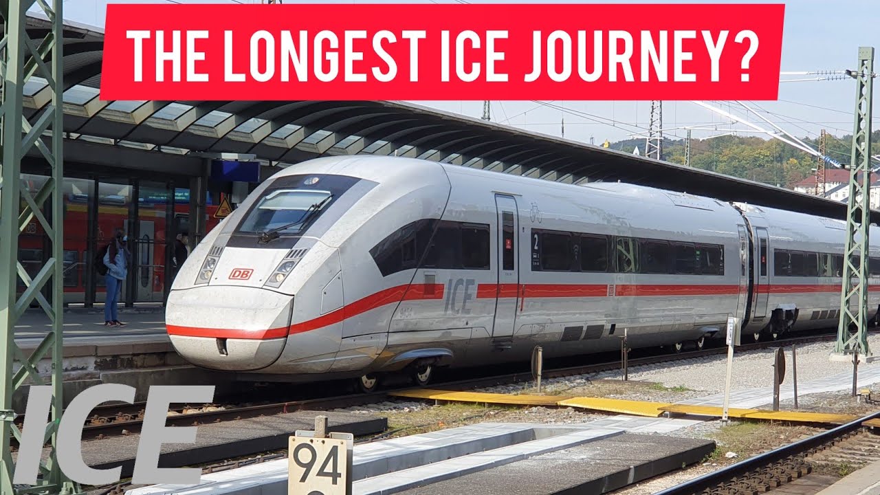 THE LONGEST ICE JOURNEY? | Berlin to Ulm by ICE 693 | TRAVEL REPORT
