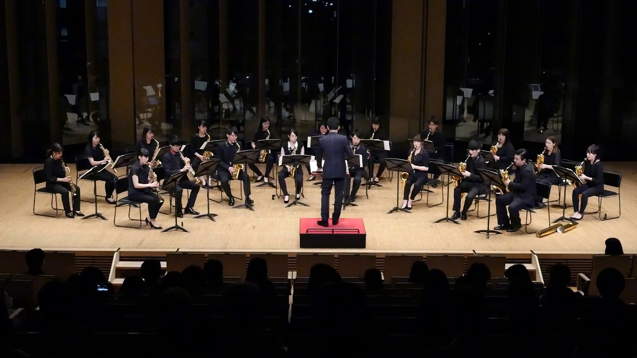 【E01】「新世紀エヴァンゲリオン」 ヤシマ作戦BGM/Spending Time In Preparation【Saxophone Orchestra】