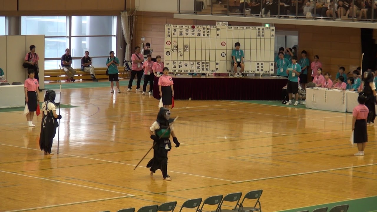2017年 なぎなた団体 琴平vs熊本西 決勝