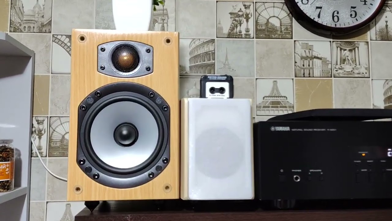 Aune X5S + Yamaha R S201 + Monitor Audio B1