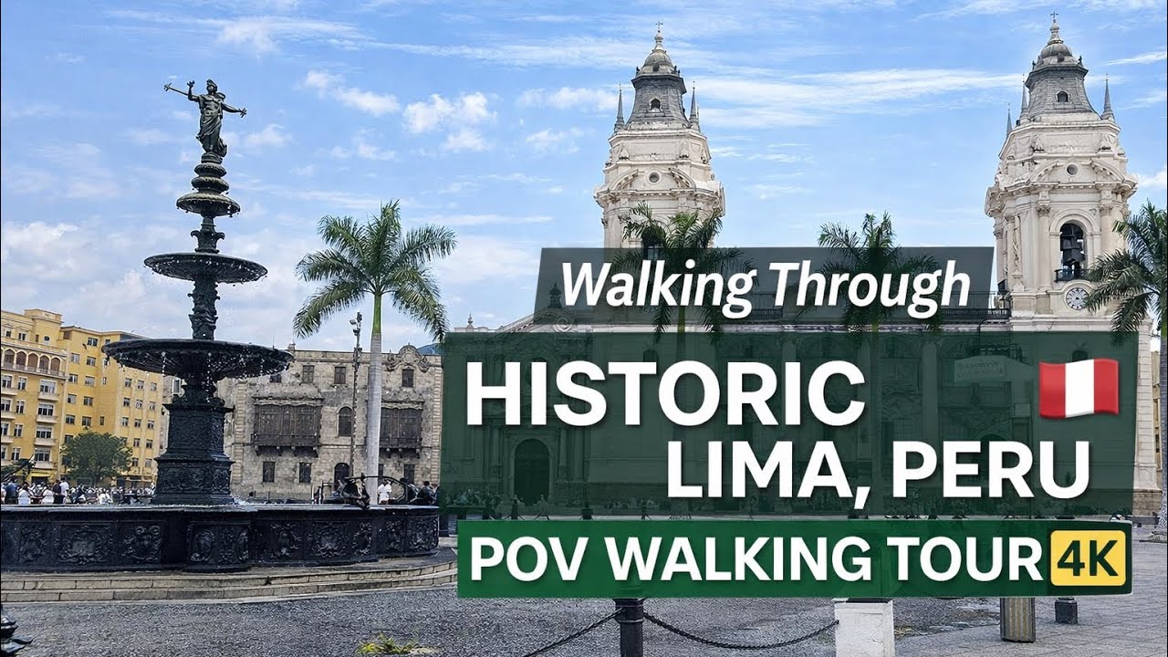 Walking Through Peru’s Historic Center 🇵🇪