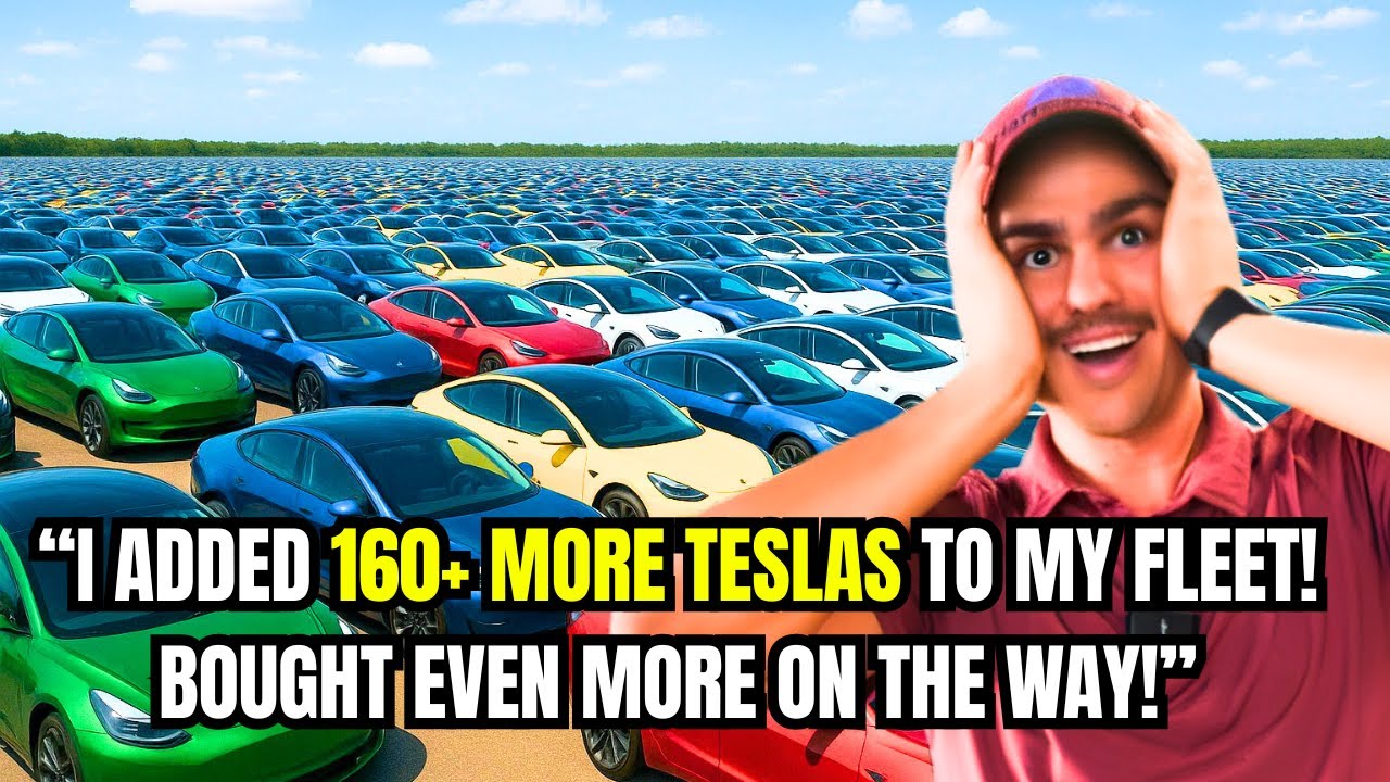How I Bought OVER 160+ Teslas for my Car Rental Fleet! (COPY ME)