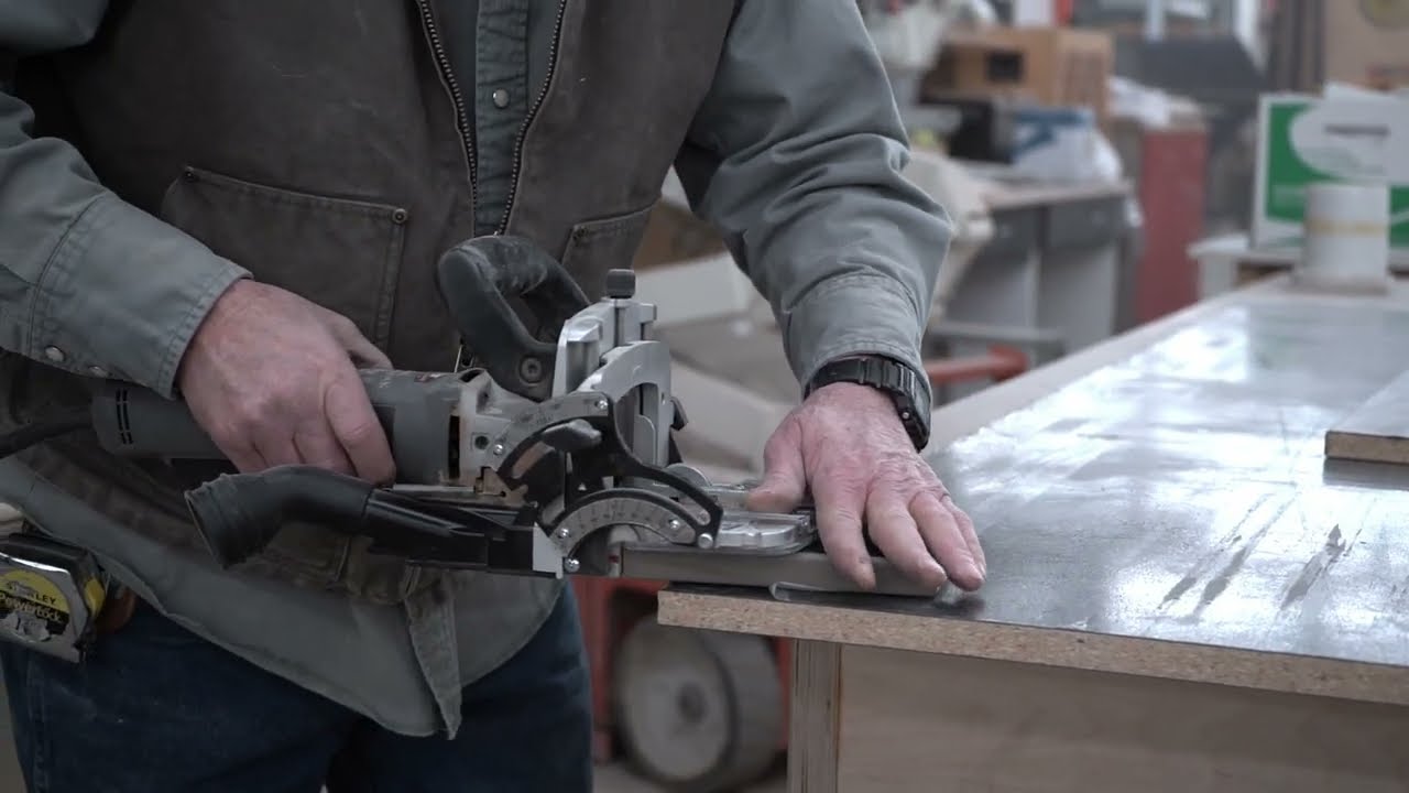 Inside a high-end customer woodshop