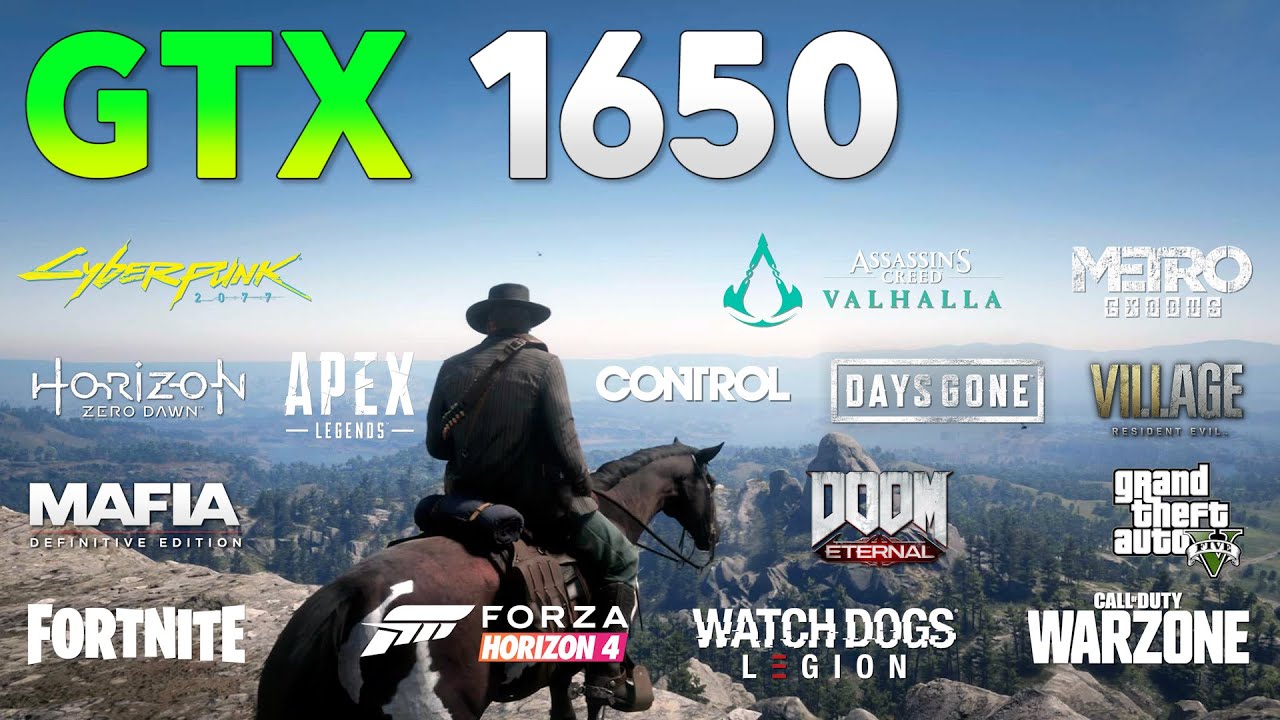GeForce GTX 1650 Tested in 15 Games (Intel i5-10400F)
