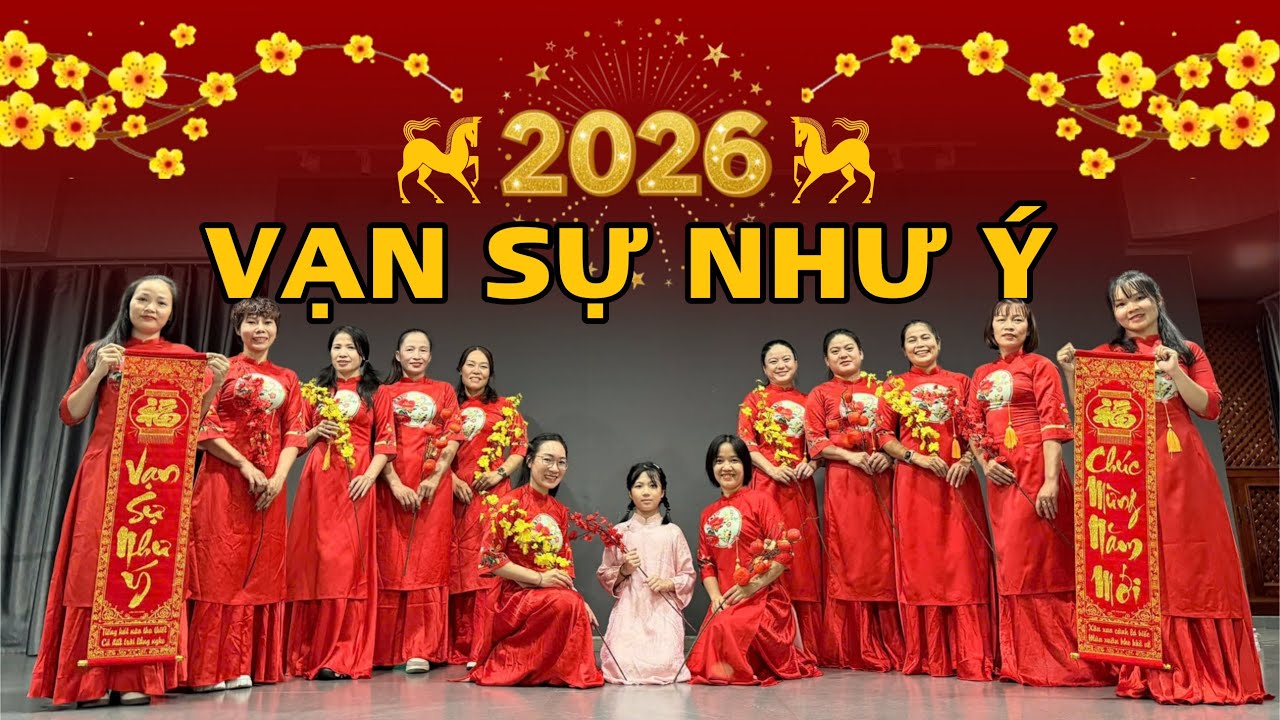VẠN SỰ NHƯ Ý – ZUMBA DANCE COVER | TET 2026 #vạnsựnhưý #nhaytet #zumba 