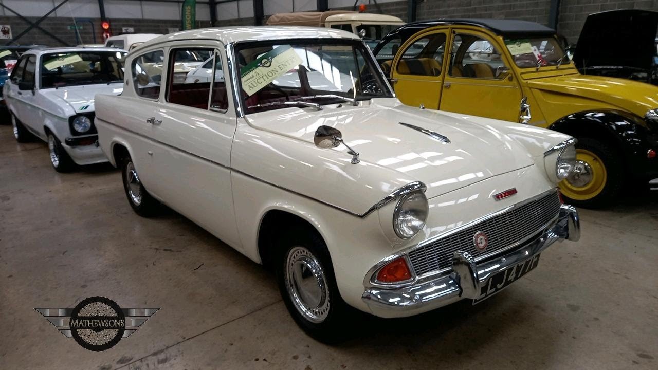 1967 FORD ANGLIA | MATHEWSONS CLASSIC CARS | 17 & 18 NOVEMBER 2023
