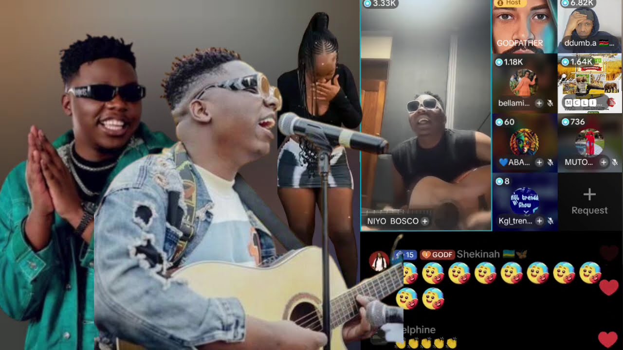 NIYO  BOSCO NIWE MUHANZI WAMBERE LIVE 🛑 GODFATHER AZANYE TUKEMERA