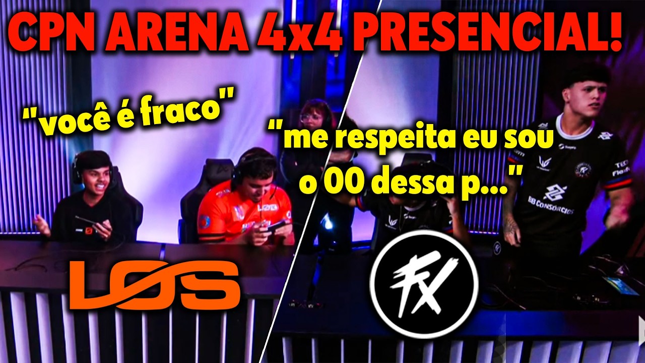 CPN ARENA LOS vs FLUXO - RIGBY LEVOU GERAL E FARPOU! MT7 ACABOU COM O JOGO ATROPELOU! CPN PRESENCIAL
