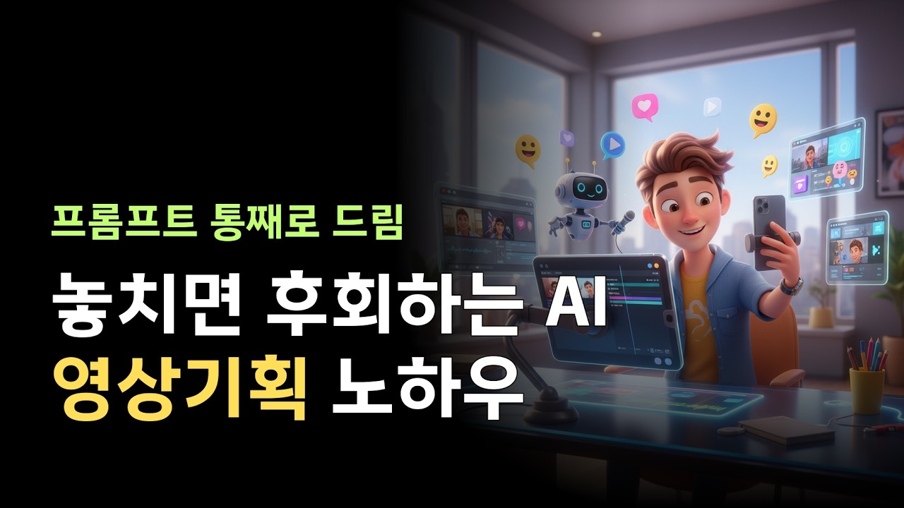 프롬프트 통째로 드리는 AI 영상 기획  #ai #영상제작 #gpts #gpt #chatgpt #영상기획 #인공지능