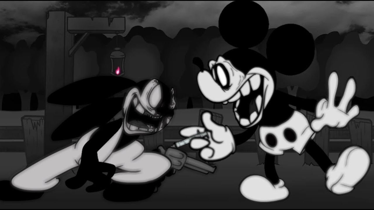 【FNF】Untold Loneliness Lapsus but Oswald and Mickey Mouse sings it