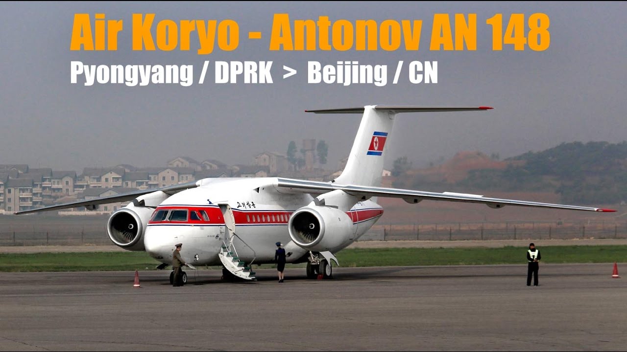 AIR KORYO - AN148 von Pyongyang nach Beijing (2014)