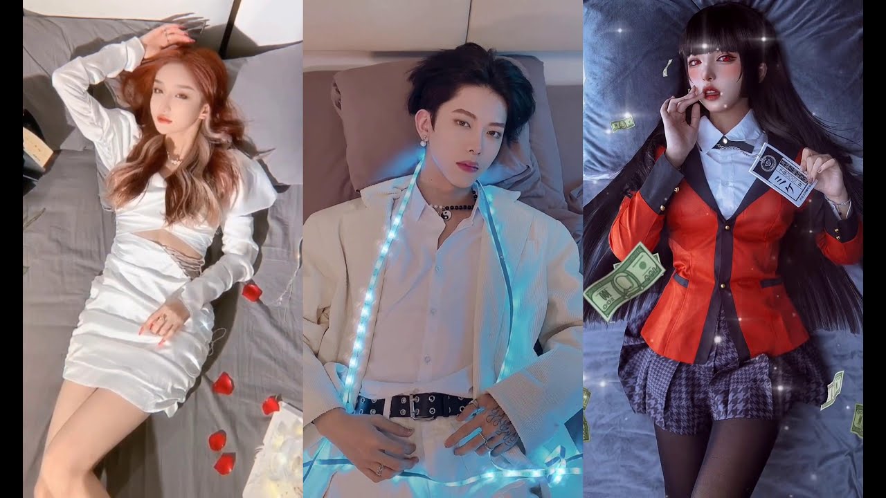 【抖音 变装合集】躺下变装 美腿无双💖TIK TOK 2020 lay back transformation