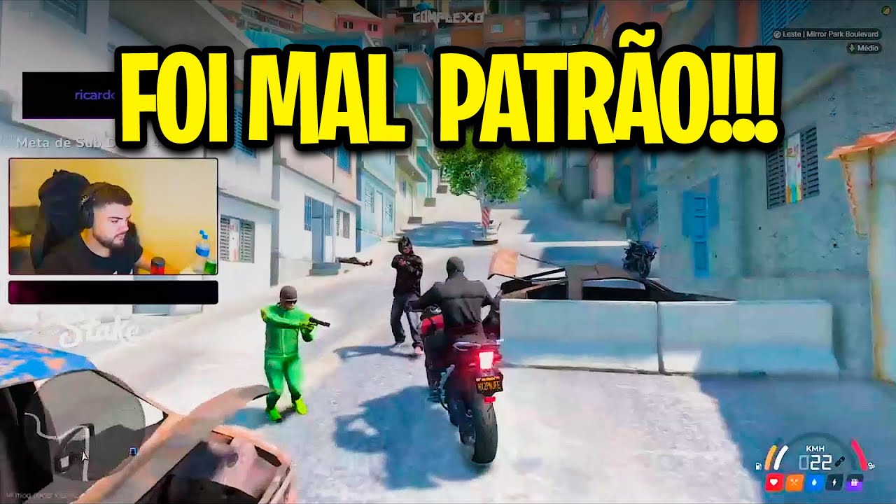 FOI MAL PATRÃO -  LUKET4 GTA RP - COMPLEXO  CLIPA CPX