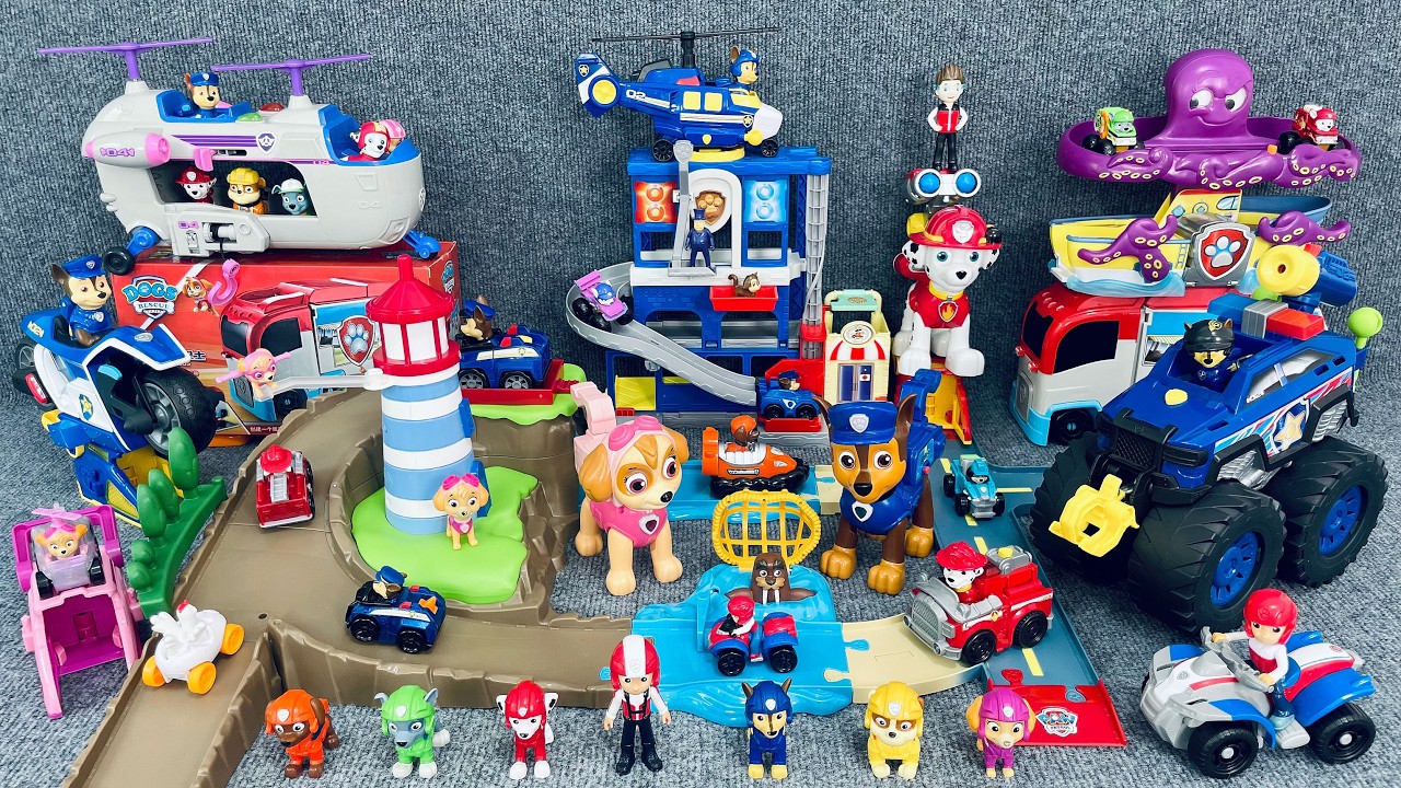 22 Minutes Satisfying with Unboxing Paw Patrol Toys Collection ASMR | Toys Review