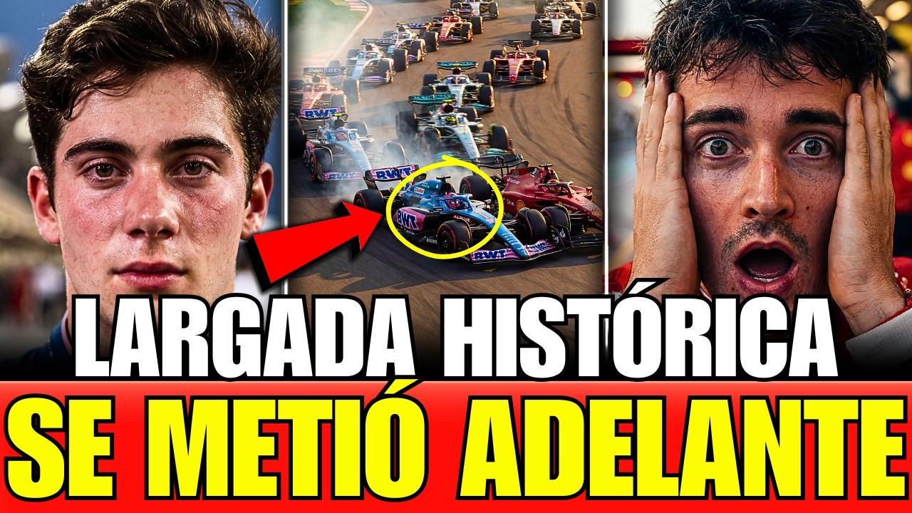 ¡Franco COLAPINTO hizo MAGIA en China! Demostró ser el MEJOR en LARGADAS, ganó 6 PUESTOS en SEGUNDOS