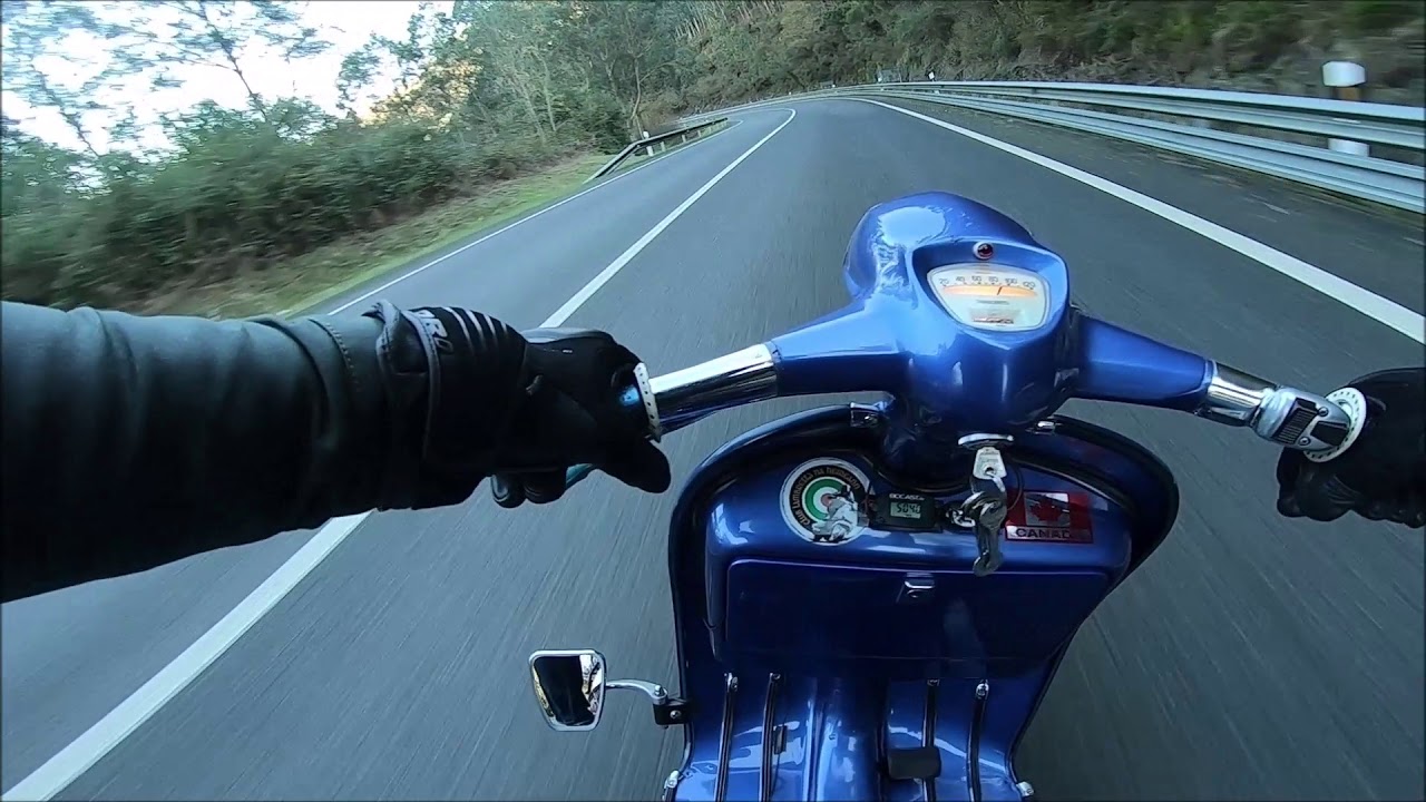 Lambretta end of season ride out 2018 Spain, Asturias