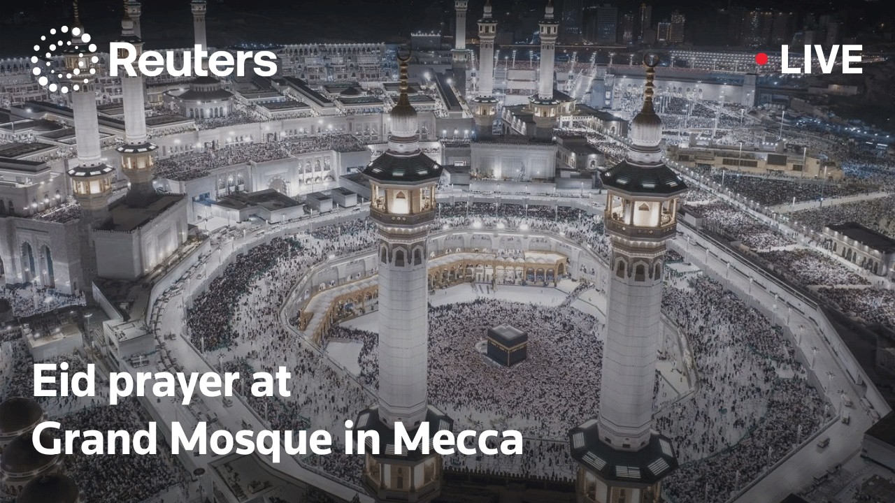 LIVE: Eid prayer at the Grand Mosque in Mecca