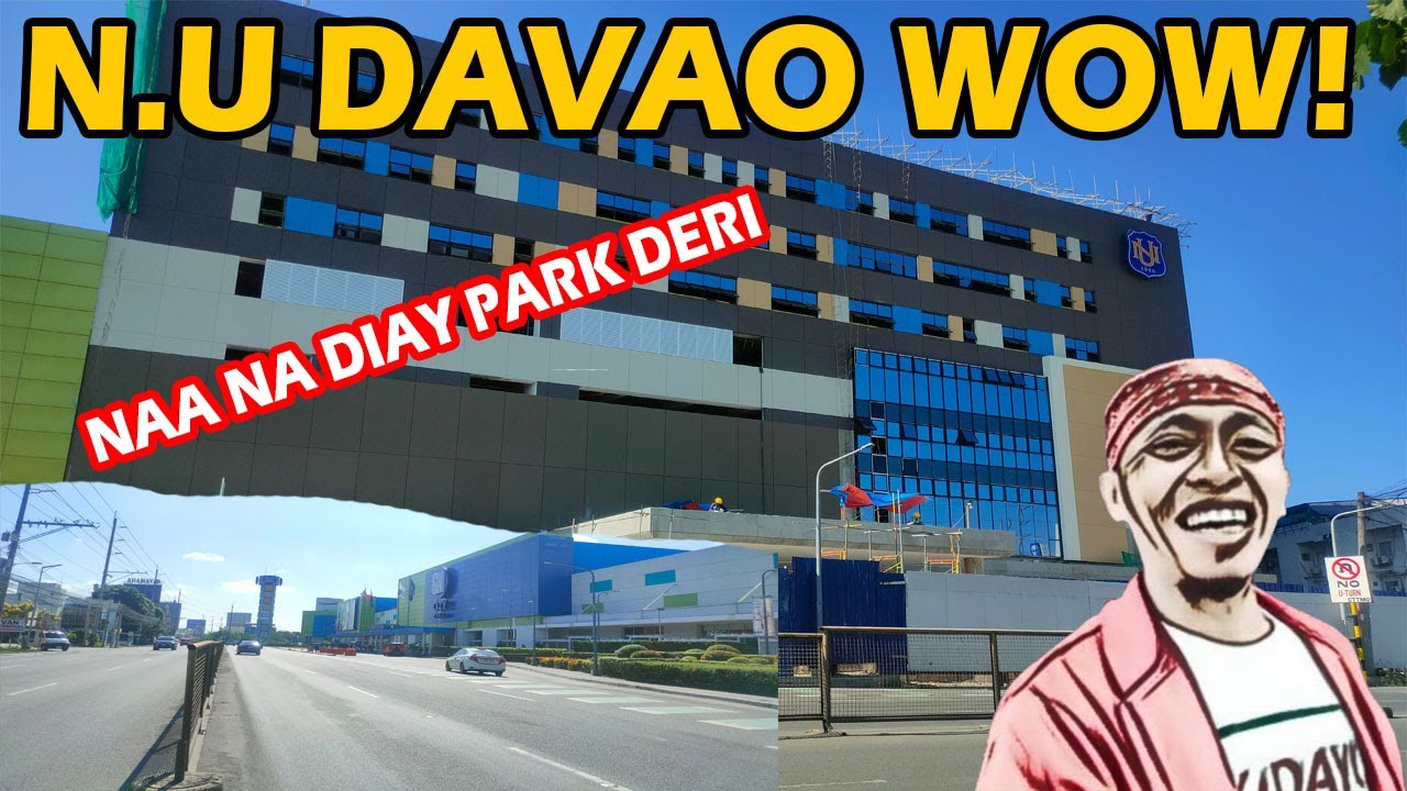 DAVAO NATIONAL UNIVERSITY KUMOSTA NA UPDATE TA | WOW MAY PARK NA PALA DIRE