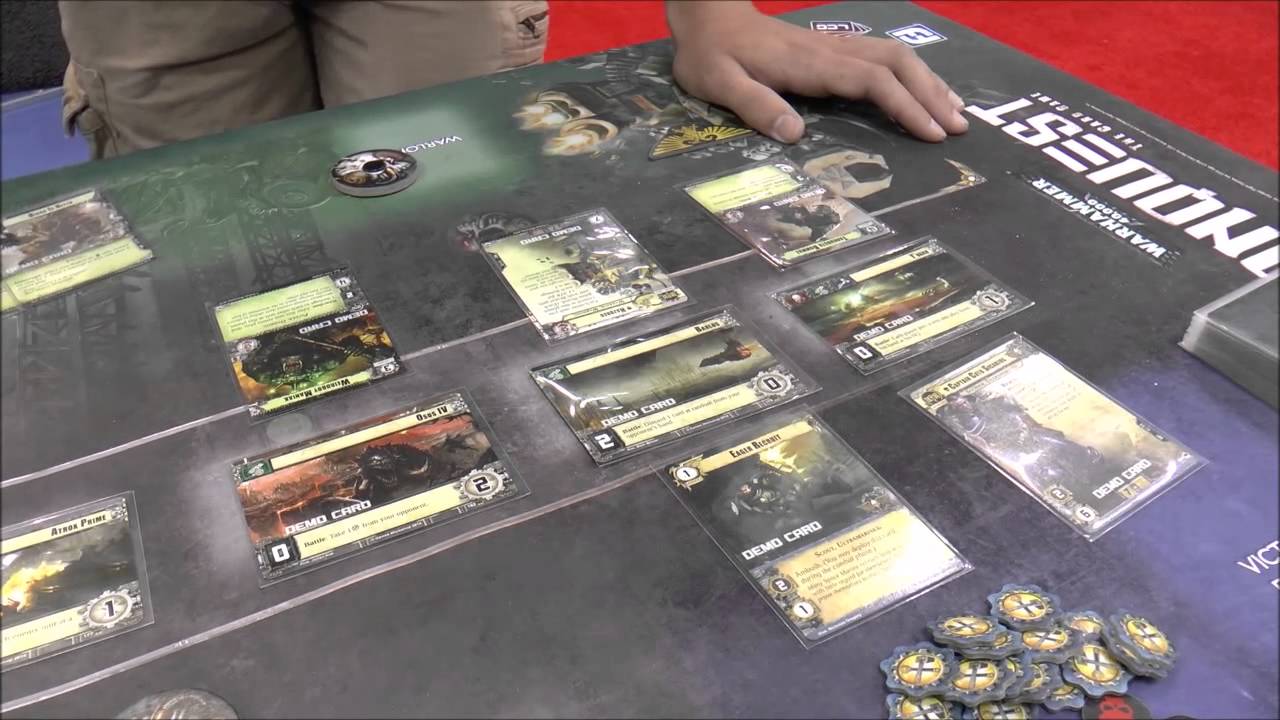 Gen Con 2014 - Warhammer 40K Conquest: The Card Game Demo