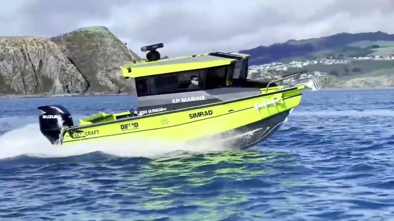 Stabicraft 2250 Ultra Cab on water test