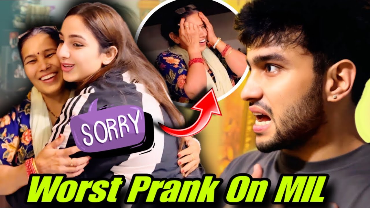 Worst Prank On MOTHER-IN-LAW 😱| Gone Wrong | @tusharshrutivlogs 
