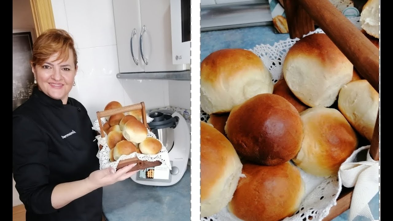 Panecillos tiernos para desayuno con Thermomix