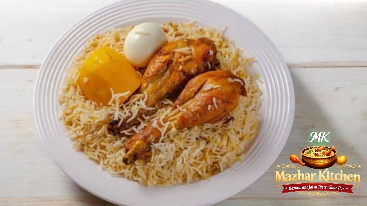 Arsalan Biryani Recipe | Kolkata Famous Chicken Biryani Restaurant style | Mazhar Kitchen