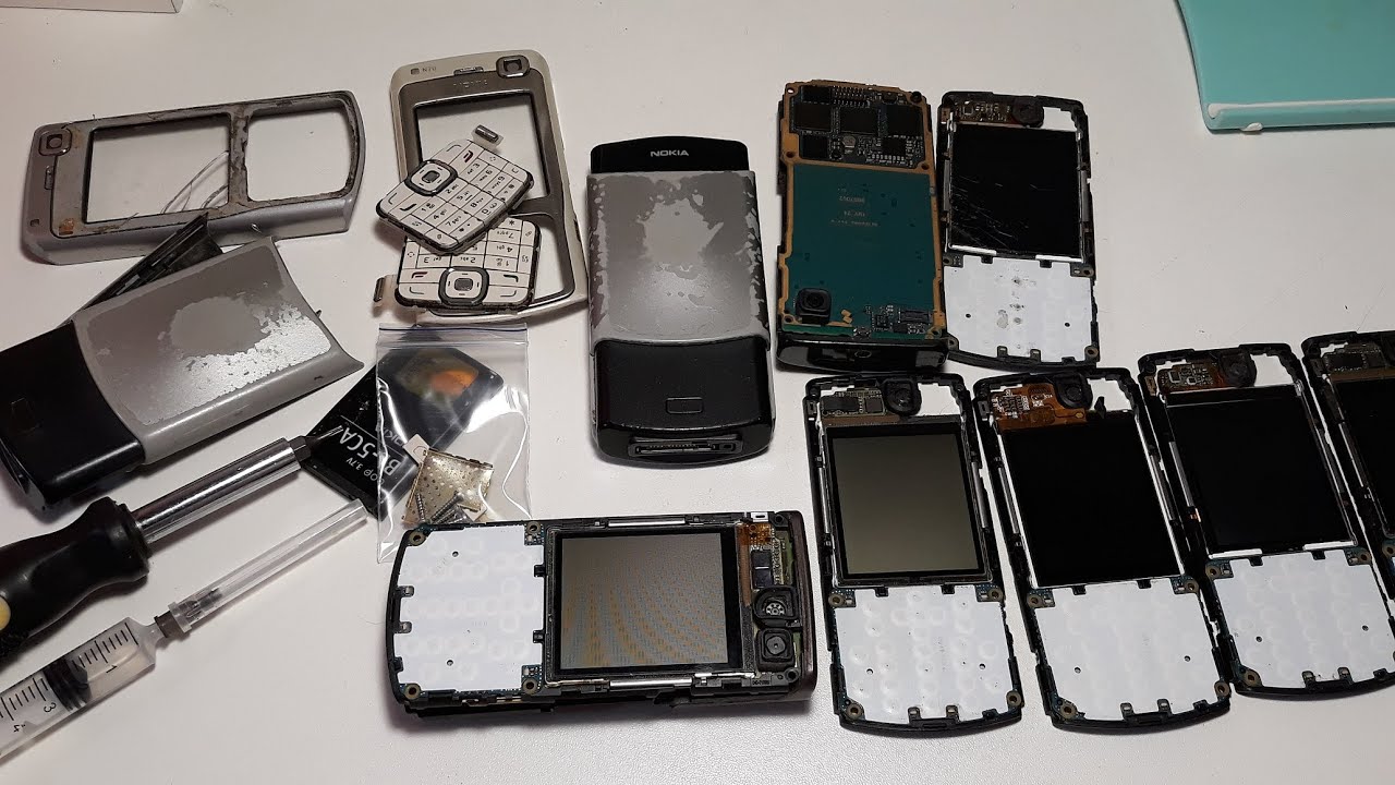 Как самому собрать мобильный телефон. Restoration old phone. Оживляем труп Nokia N70. part 2
