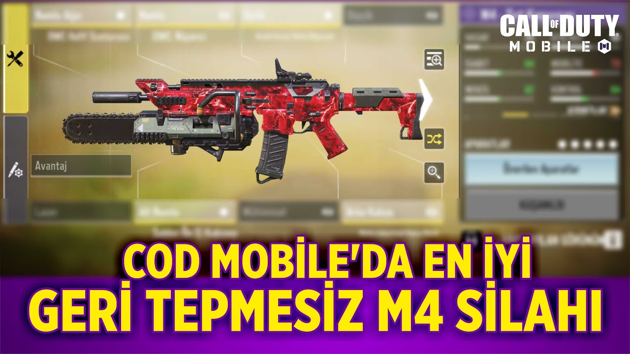 COD Mobile'da En İyi Geri Tepmesiz M4 Silah Ustası ve Oynanış | Call of Duty Mobile