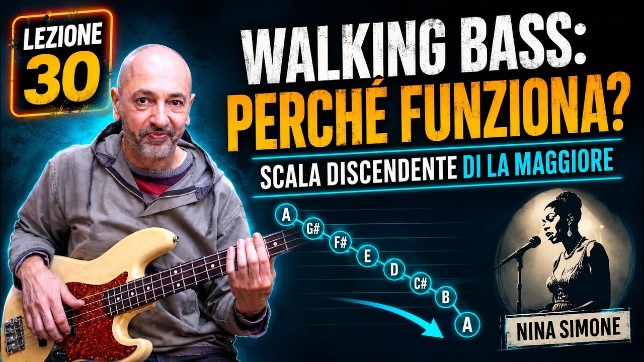 Come Costruire un Walking Bass Credibile 🎸 Analisi Jazz su Nina Simone
