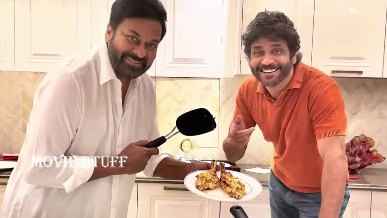 Mega Star Chiranjeevi Cooks Delicious Dish For Nagarjuna