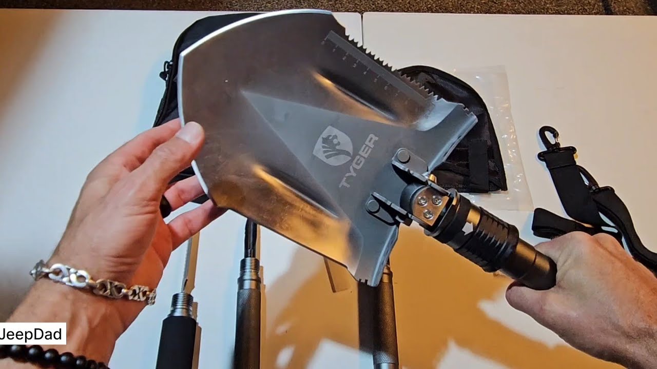16 in 1 Multi-Use Survival / Camping Shovel by TYGER Auto