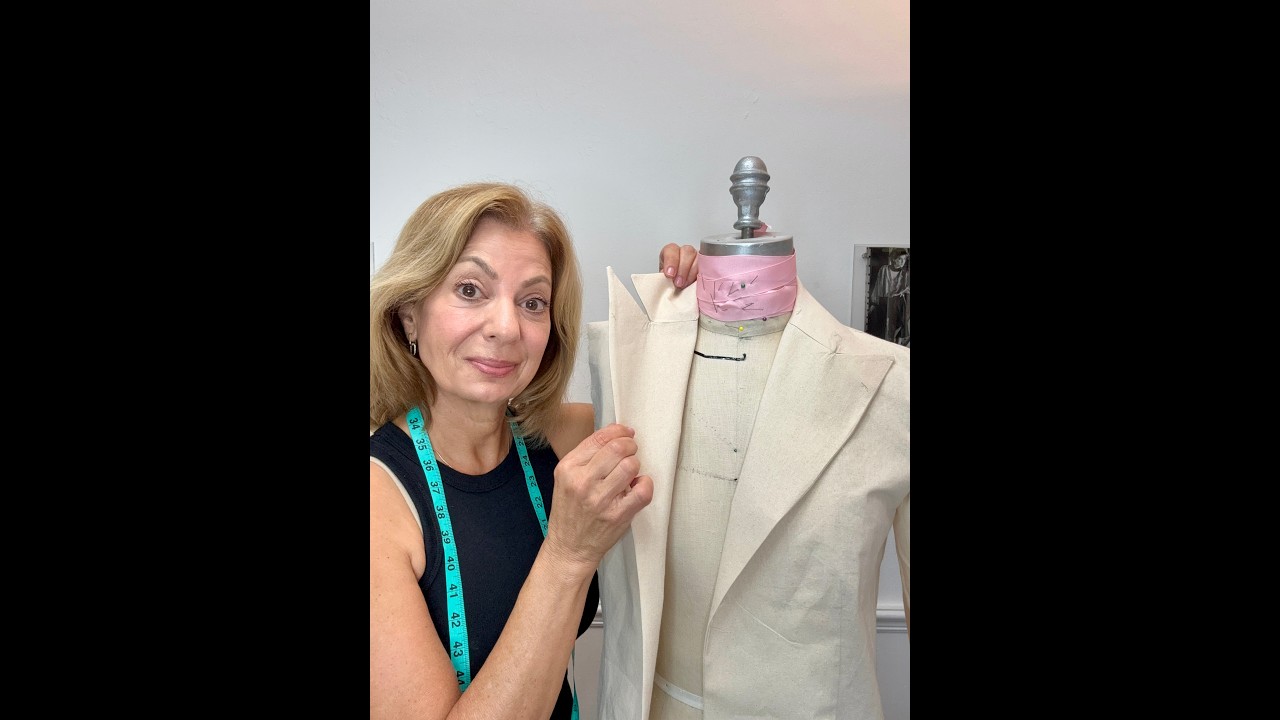 Public Release: Jacket Fitting Class #1 | Peaked Lapel Jacket Course