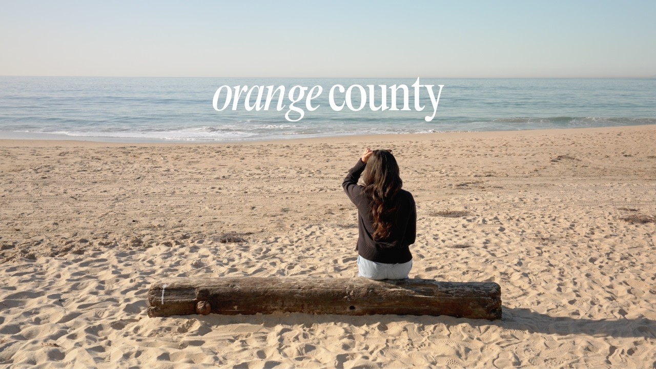 🍊 an afternoon in orange county | crystal cove, vlogging mistakes, cute shops