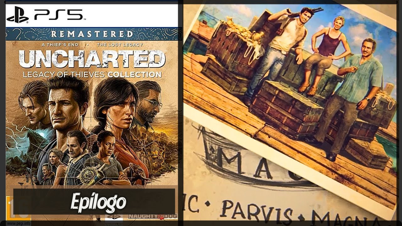 UNCHARTED 4 | Remasterizado:  A Conclusão