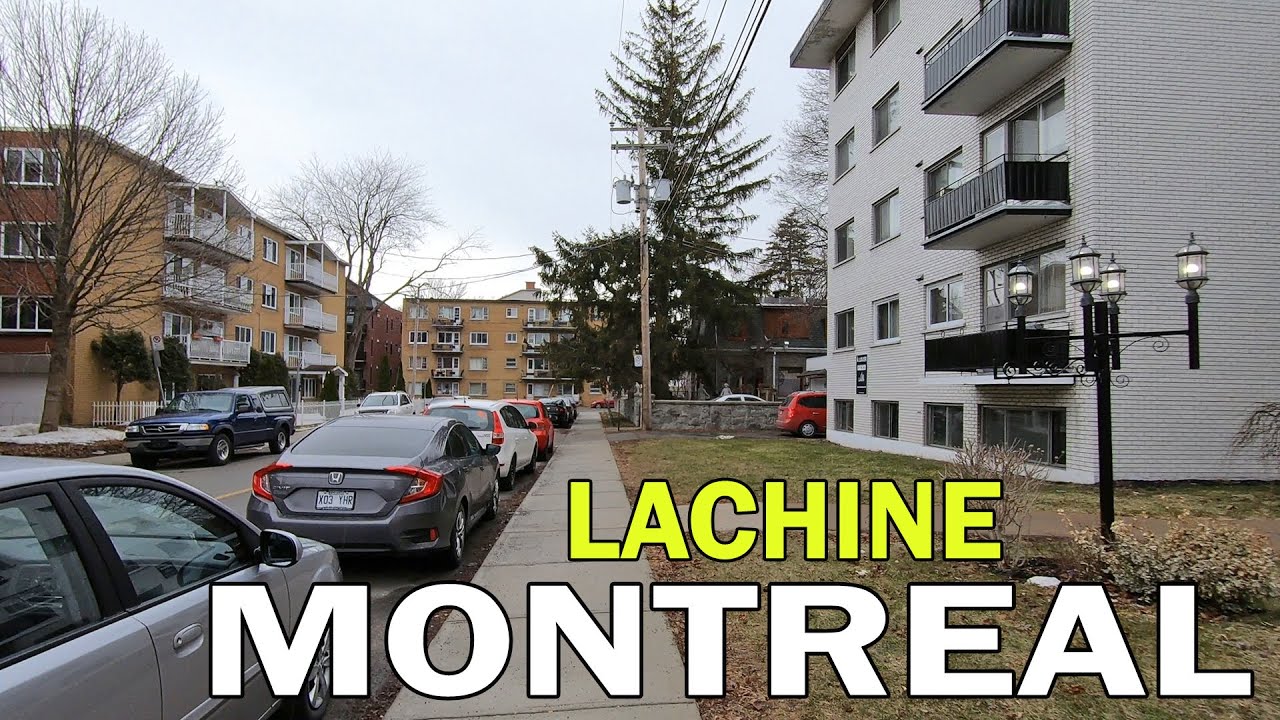 Walking in Lachine area in Montreal, QC, Canada