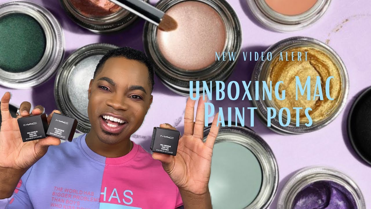 Unboxing MAC Pro Longwear Paint Pots