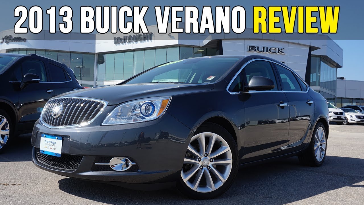 2013 Buick Verano | Heated Wheel, Sunroof, Bose (In-Depth Review)