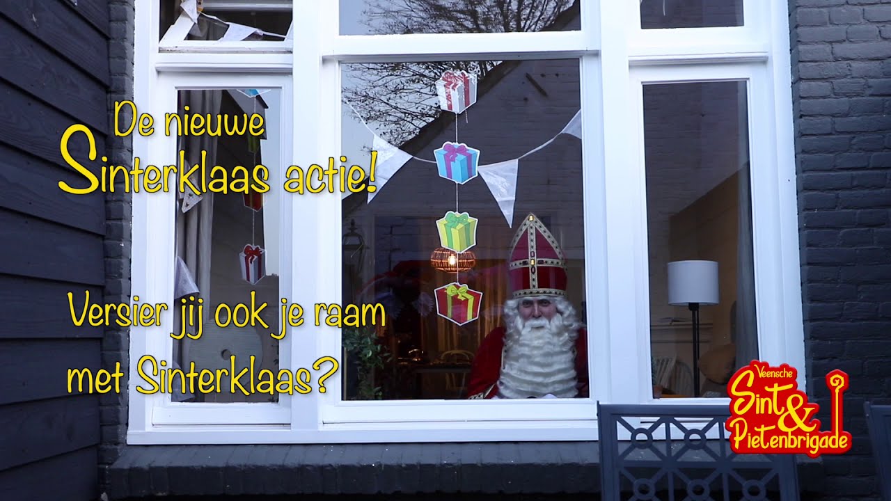 Zet jij ook Sinterklaas voor het raam dit jaar?