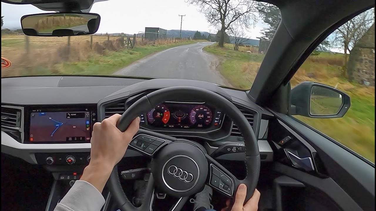 2019 Audi A1 30 TFSI 6-Speed - POV Test Drive (Binaural Audio)