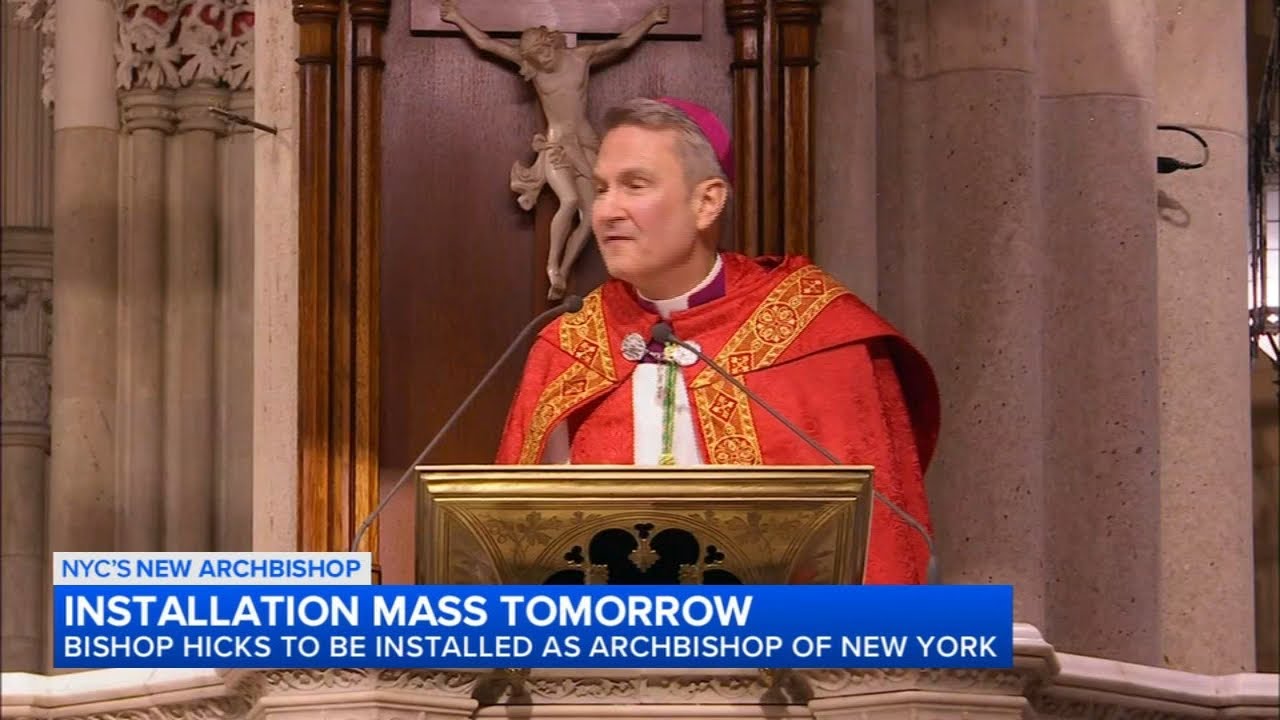 Joliet Bishop Ronald Hicks prepares for installation Mass, to lead New York Archdiocese