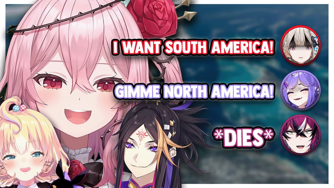 When NijiEN Try to Conquer the World (RISK Collab Highlights)