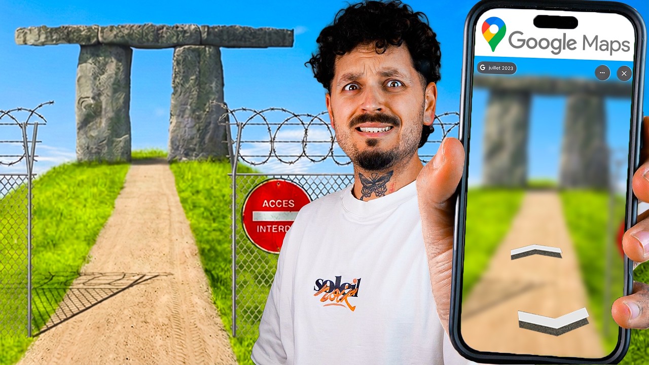 J’ai visité des endroits INTERDITS floutés sur Google Maps !