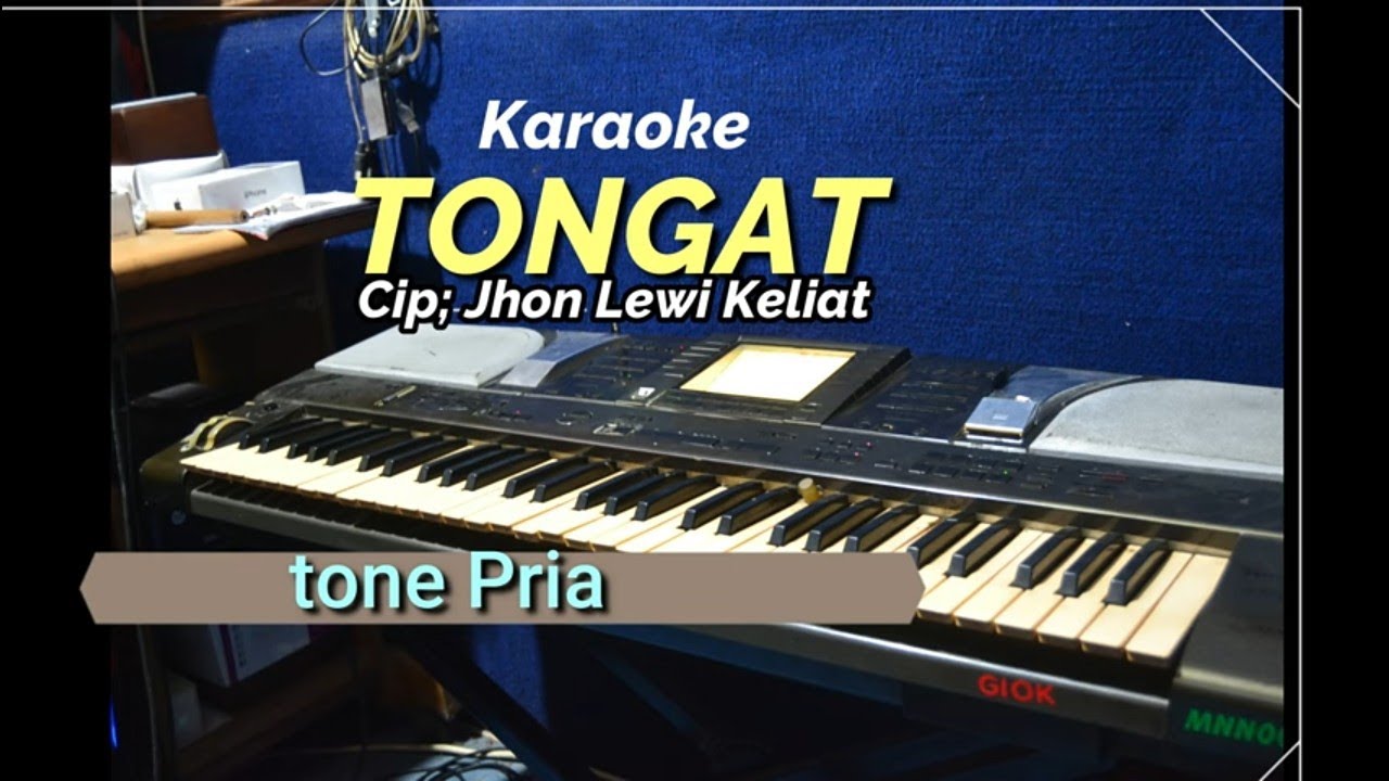 TONGAT (COKNA) TONE PRIA - Karaoke lagu karo