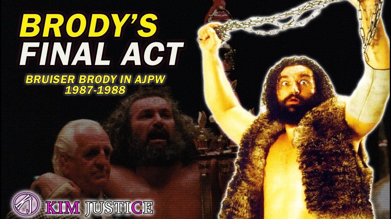 A MONSTER'S FINAL ACT: Bruiser Brody in All Japan, 1987-1988