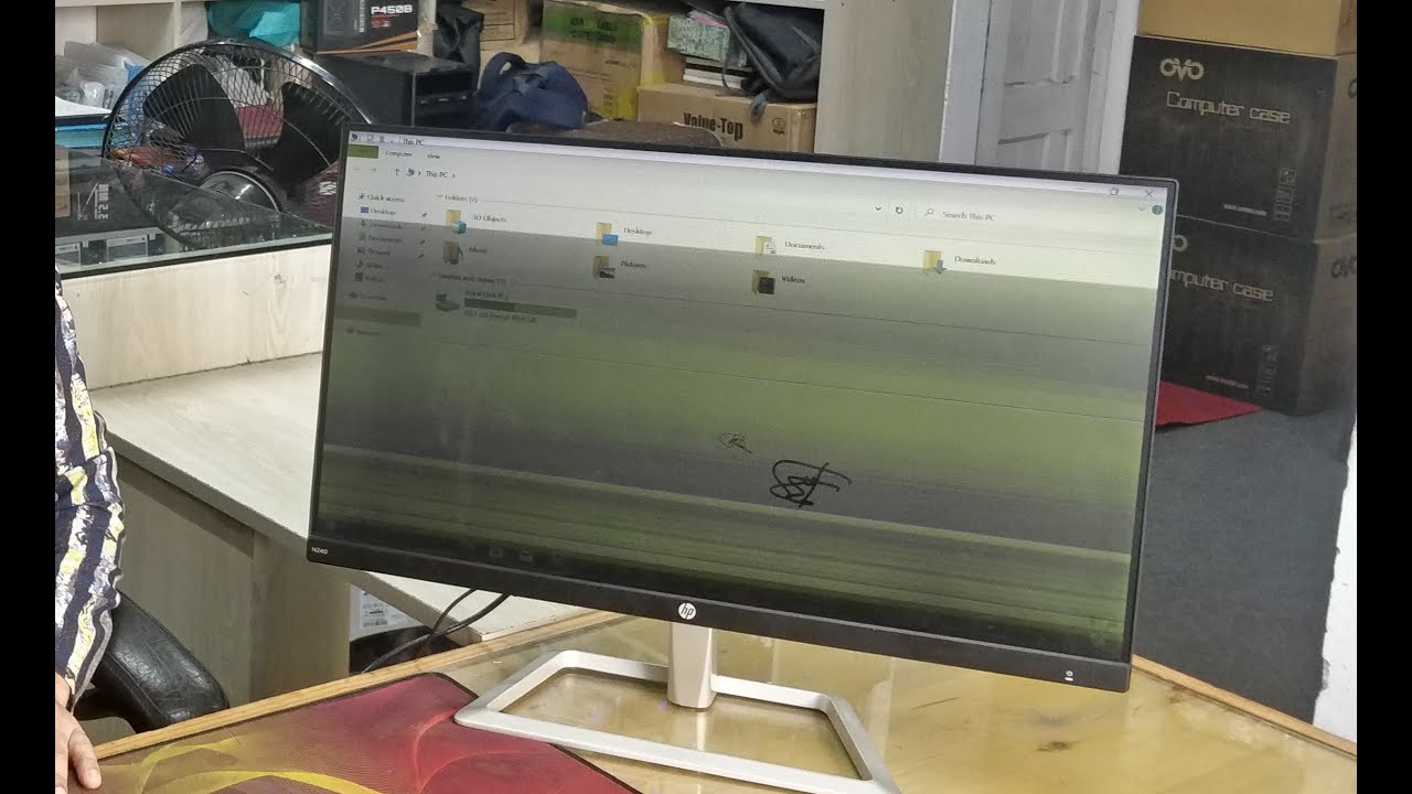 HP N240 Borderless Monitor Panel repair by Emam Hossain Raju | One Stop Solution