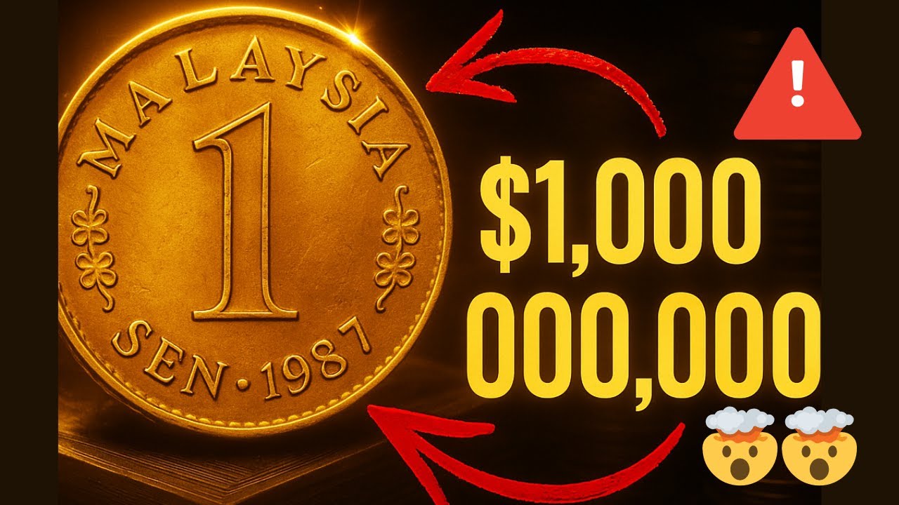 «ОШИБКА в 1 сенах Малайзии номиналом 10 000 000 долларов! Почему никто не говорит об этой монете!»