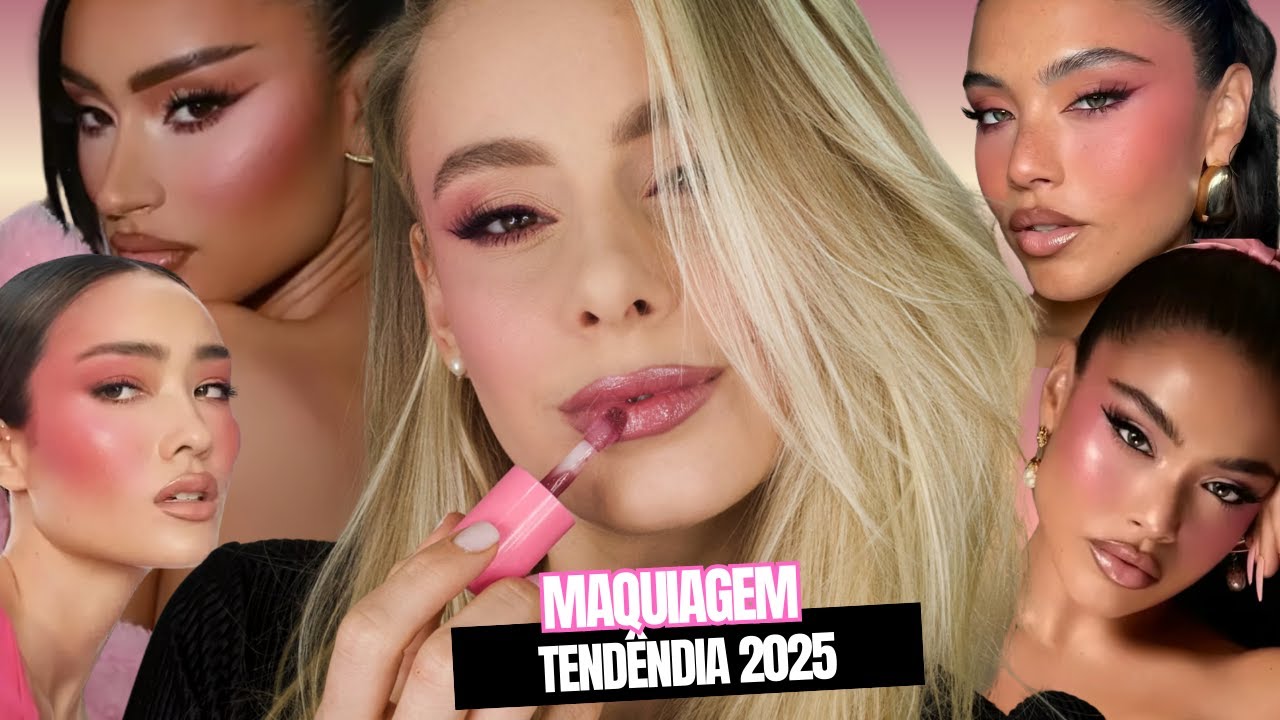 TUTORIAL DE MAQUIAGEM BLUSH BLINDNESS   TENDÊNCIA 2025
