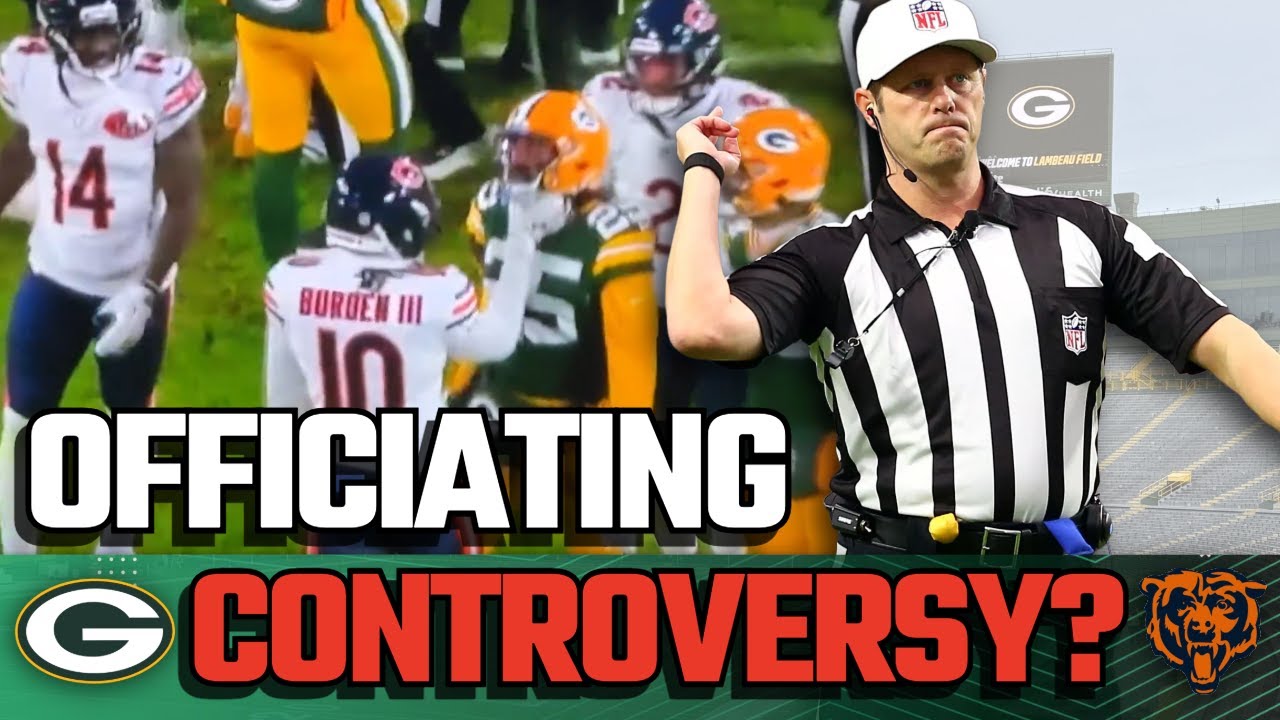 🚨 Controversial Calls! Packers vs Bears Officiating Under Fire